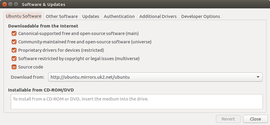Software Sources